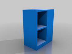 DVD Shelf Speaker Stand 3D Printer Model