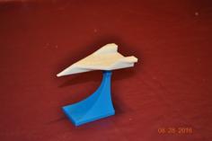 Paper Airplane Trophy 3D Printer Model