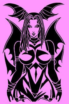 Succubus Stencil 2 3D Printer Model