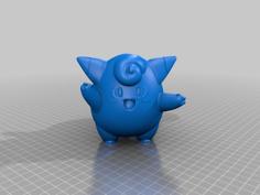 Clefairy Multicolor 3D Printer Model