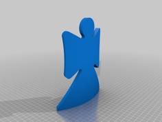 Standing Shadow Play Angel 3D Printer Model