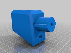 M4 Stock Adapter For AK 3D Printer Model