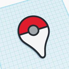 Pokemon Go Badge 3D Printer Model