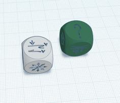 Cartograph TTRPG Dice 3D Printer Model