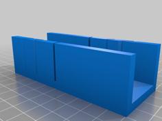 Parametrized Miter Box 3D Printer Model