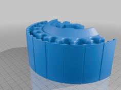 Halved Version Of Nerf Megalodon Alternate Drums (elite) 3D Printer Model