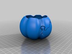 Turkey Pumpkin Bowl 3D Printer Model