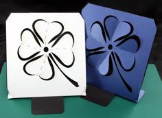 Big Card – Shamrock – Lasercut –  St. Patrick