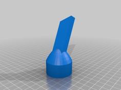 Angle Vacuum Attachment 3D Printer Model