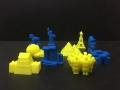 Alien Architects: Monument Counters 3D Printer Model