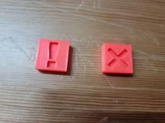 Qwirkle Off-limit Tiles 3D Printer Model