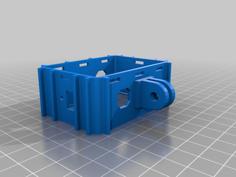 Xiaomi Yi Rugged Case With GoPro Mount 3D Printer Model