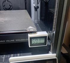 K1 Max Mini Hygrometer Thermometer Holder 3D Printer Model