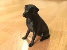 Low Poly Labrador (Female Version) 3D Printer Model