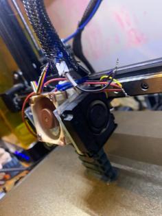 Ender 3 Part And Hotend Cooler Upgraded Dual Fans 3D Printer Model