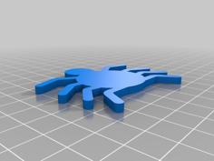 Spider-Man 1962 Logo [Keychain] 3D Printer Model