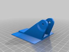 Dashcam Sticky Pad Mount 3D Printer Model