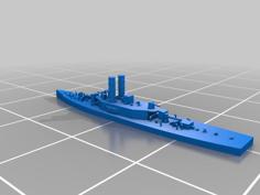 British Insect Class Gunboat 3D Printer Model