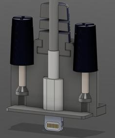 VGA Connector For IPhone Charger 3D Printer Model