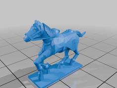 1-100 Napoleonic Horses Rev 3 3D Printer Model