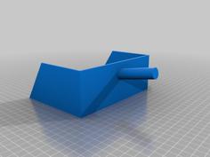 Popcorn Scoop 3D Printer Model