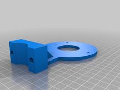 Rain Fall Gauge Mount 3D Printer Model