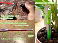 Self-watering Planter Indicator 3D Printer Model