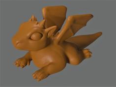 Boris The Baby Dragon 3D Printer Model