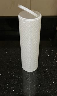 Diamond Knurled Container 3D Printer Model