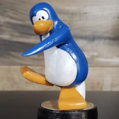 Club Penguin Amiibo Figure 3D Printer Model