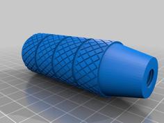 Textured Shift Knob V2 M10x1.25 Thread 3D Printer Model