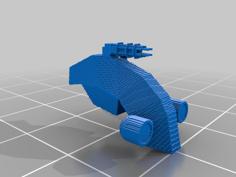 (3D Slash) Battle_bot_head_mk1 3D Printer Model