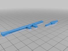 Dummy 13 Rocket Launcher (Removable Rocket) (Print In Place) 3D Printer Model