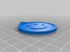 Smiley Face Ornament 3D Printer Model