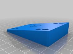 Longboard Angled Risers 3D Printer Model