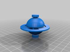 Saturn / Ringed Planet Fidget 3D Printer Model