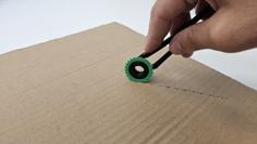 Cardboard Perforation Tool 3D Printer Model