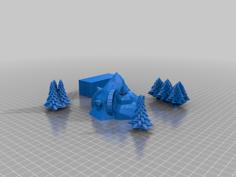 Mountain Mining Site! 3D Printer Model