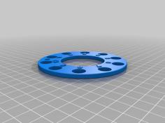 Frisbeegolf Counter 3D Printer Model