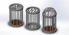 Round Cages Collection 1 For Tabletop Games 3D Printer Model