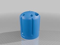 Revolver Pen Holder 3D Printer Model