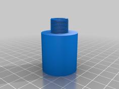 MB4411D Silencer/ Flash Hider Adapter 3D Printer Model