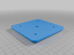 Different Base For Mounting On Wood 3D Printer Model