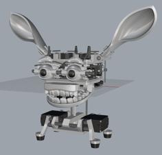 Animatronic Mini Ear Module 3D Printer Model