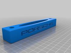 Porsche Paper Clip Holder And Pen Holder 3D Printer Model