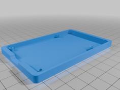 Minimalist Raspberry Pi 5 Case 3D Printer Model