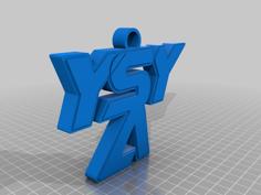 YSY A Keychain 3D Printer Model