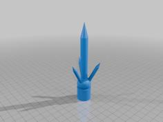 Lightning Rods With Capture Points Or Franklin Points 3D Printer Model