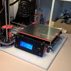 Screen Support For CTC Prusa I3 Pro B 3D Printer Model