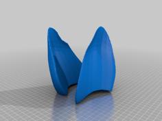 Canine Ears 3D Printer Model